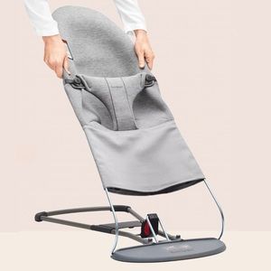 Baby Bjorn Extra Fabric Seat for Bouncer Bliss, 3D Jersey, Light Gray